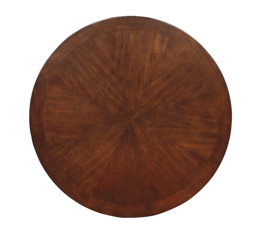 Furniture of America - Carlisle Round Dining Table in Brown Cherry - CM3778RT-TABLE View 2