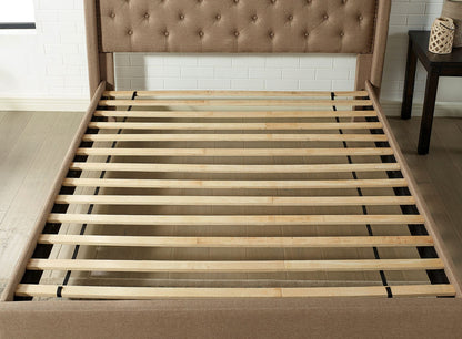 Furniture of America - Carly Queen Bed in Brown - FM7160BR-Q-BED View 2