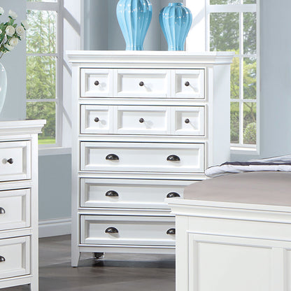 Furniture of America - Castile Chest in White - CM7413WH-C View 1