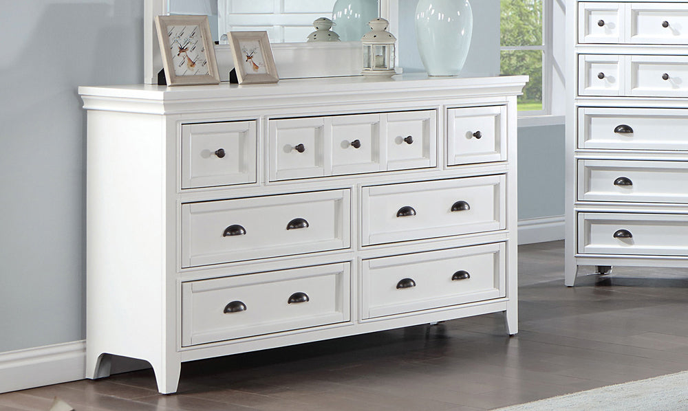 Furniture of America - Castile Dresser in White - CM7413WH-D View 1