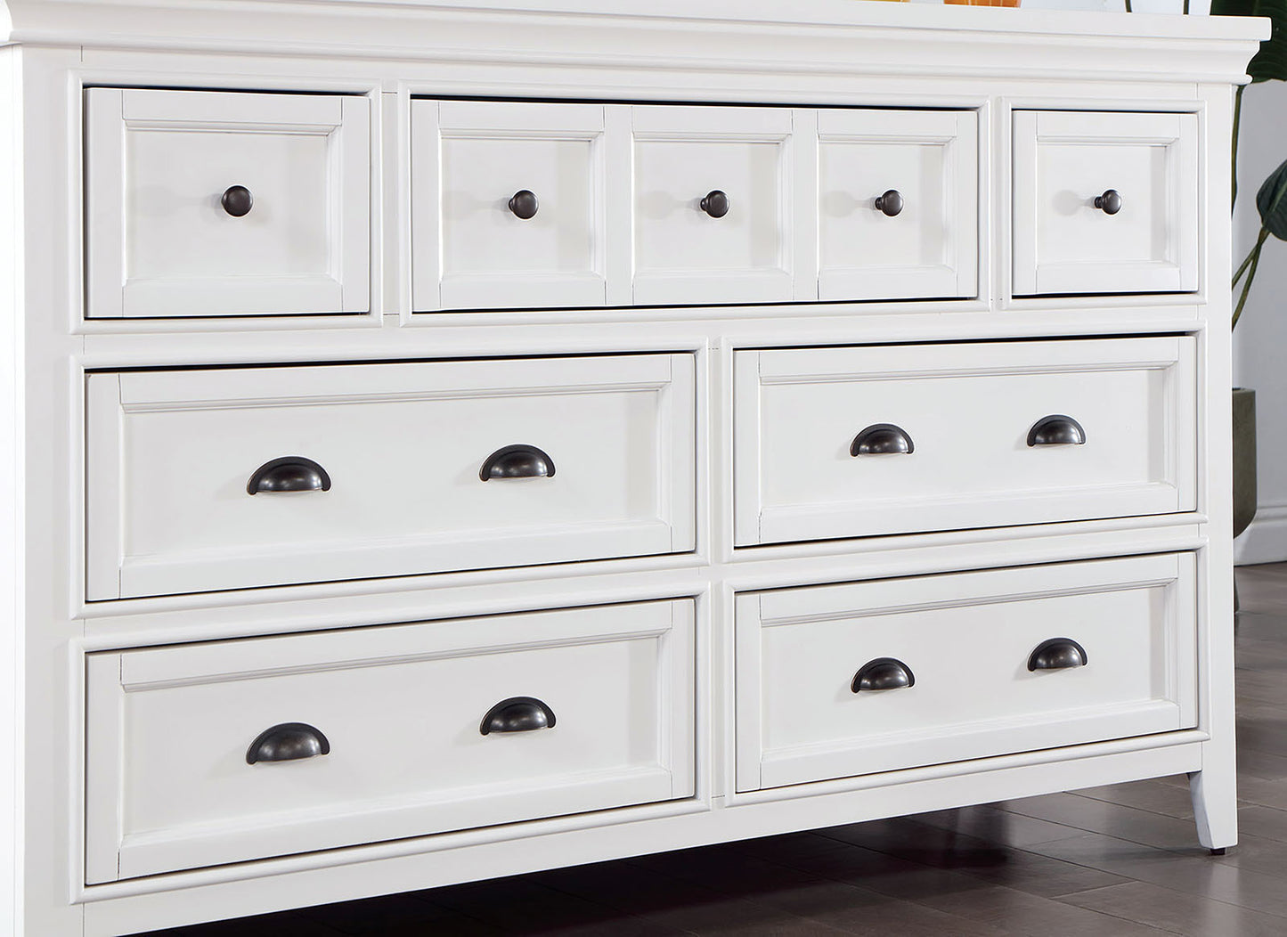 Furniture of America - Castile Dresser in White - CM7413WH-D View 2