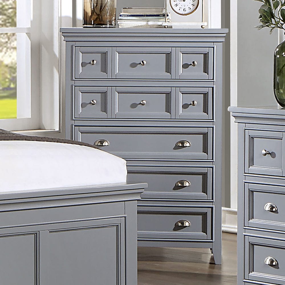 Furniture of America - Castlile Chest in Gray - CM7413GY-C View 1