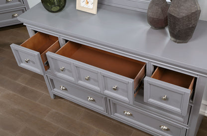 Furniture of America - Castlile Dresser in Gray - CM7413GY-D View 2