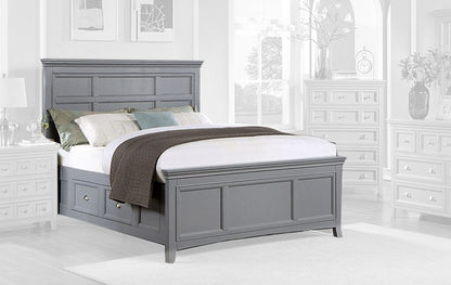 Furniture of America - Castlile Queen Bed in Gray - CM7413GY-Q-BED View 1