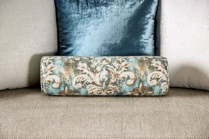 Furniture of America - Catarina Sofa + Loveseat in Beige/Teal - SM2287-2PC View 4