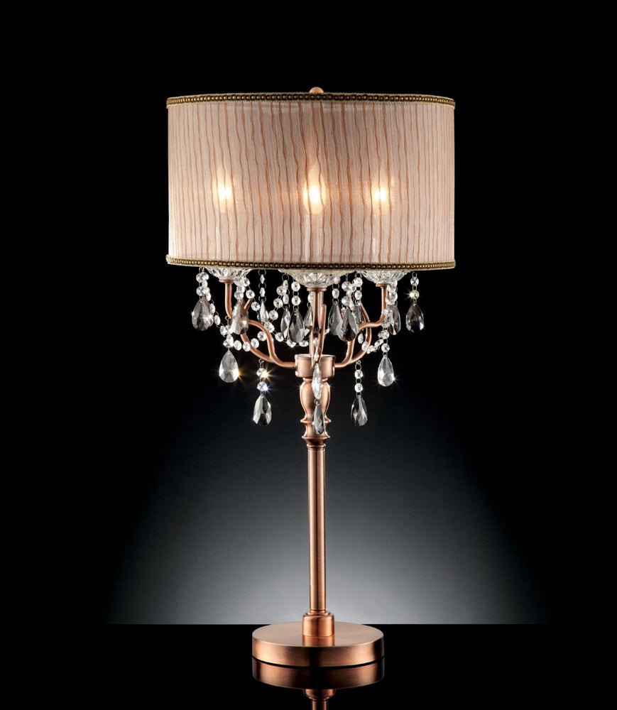 Furniture of America - Cecelia Table Lamp in Copper - L95126T View 1