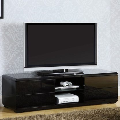 Furniture of America - Cerro 59" TV Console in Black - CM5530BK-TV View 1