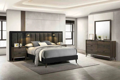 Furniture of America - Chalfont - 3 Pc. Queen Bedroom Set+WP - FM7272DB-Q-WP-4PC view 1