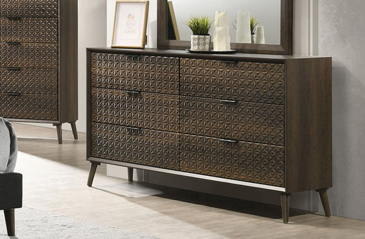 Furniture of America - Chalfont Dresser in Dark Brown - FM7272DB-D View 1