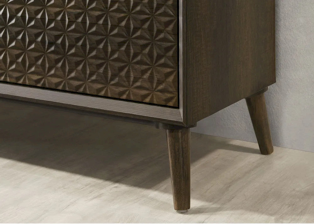 Furniture of America - Chalfont - E.King Bed, Dark Brown - FM7272DB-EK view 6