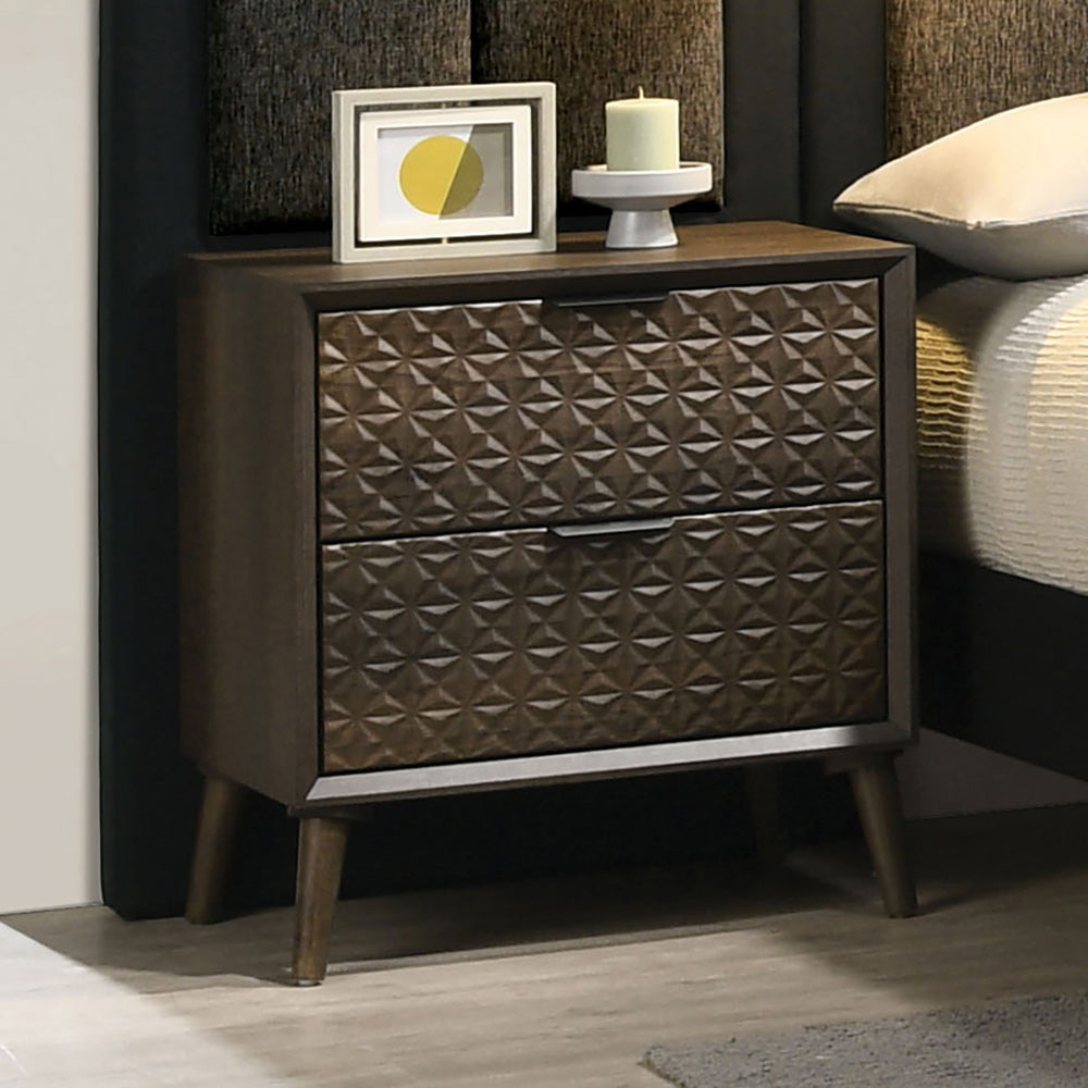 Furniture of America - Chalfont Nightstand in Dark Brown - FM7272DB-N View 1