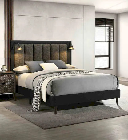 Furniture of America - Chalfont - Queen Bed, Dark Brown - FM7272DB-Q view 1