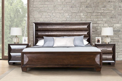 Furniture of America - Chemnitz - 4 Pc. Queen Bedroom Set w/ Chest - FM7399ES-Q-5PC-CHEST view 2