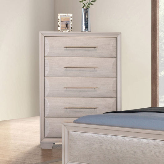 Furniture of America - Chemnitz Chest in White Oak - FM7399WH-C View 1