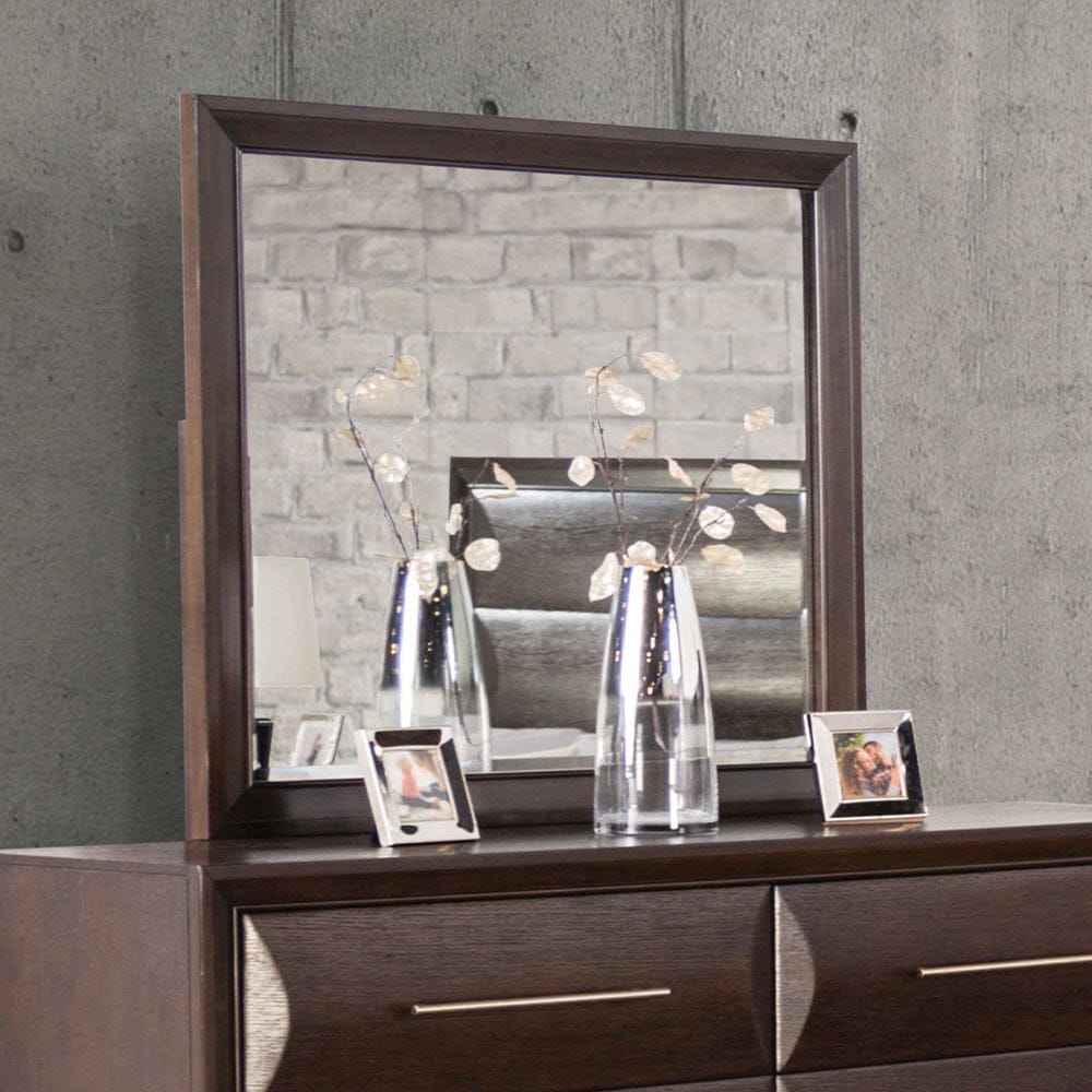 Furniture of America - Chemnitz Mirror in Espresso - FM7399ES-M View 1