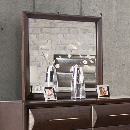 Furniture of America - Chemnitz Mirror in Espresso - FM7399ES-M View 1