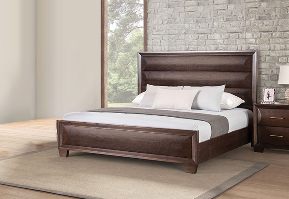 Furniture of America - Chemnitz Queen Bed in Espresso - FM7399ES-Q-BED View 1