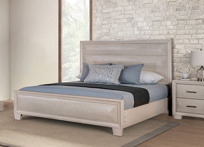 Furniture of America - Chemnitz Queen Bed in White Oak - FM7399WH-Q-BED View 1