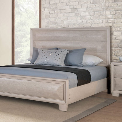Furniture of America - Chemnitz Queen Bed in White Oak - FM7399WH-Q-BED View 2