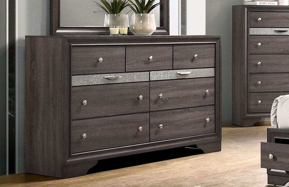 Furniture of America - Chrissy Dresser in Gray - CM7552GY-D View 1