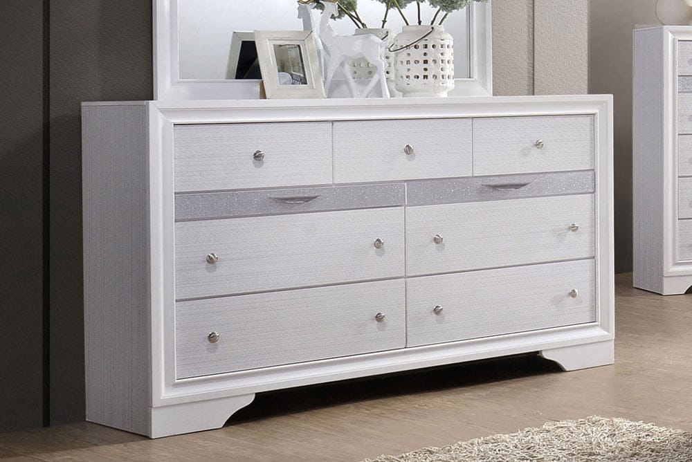 Furniture of America - Chrissy Dresser in White - CM7552D View 1