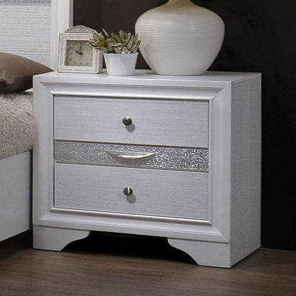 Furniture of America - Chrissy Nightstand in White - CM7552N View 1