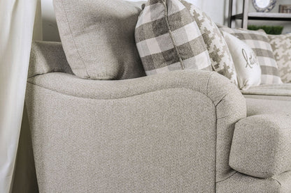 Furniture of America - Christine Sofa in Light Gray - SM8280-SF View 4