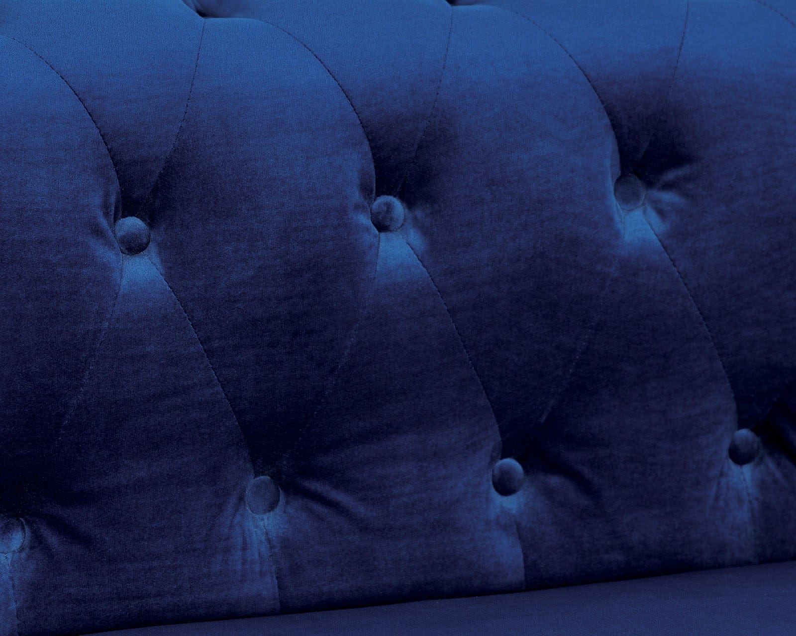 Furniture of America - Ciabattoni Sectional w/ Ottoman in Navy - CM6256NV-SECT+OT View 4