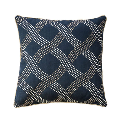 Furniture of America - Cici 20" X 20" Pillow Set of 2 in Navy - PL8033-2PK View 1