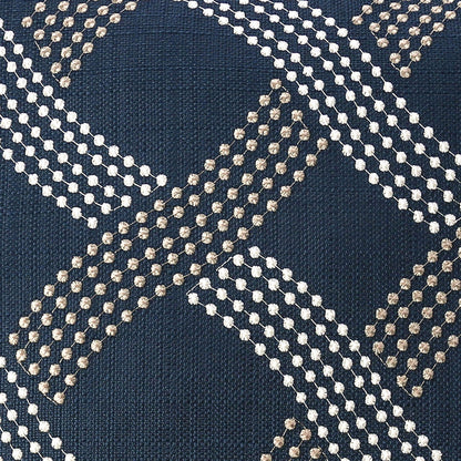 Furniture of America - Cici 20" X 20" Pillow Set of 2 in Navy - PL8033-2PK View 2