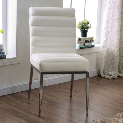 Furniture of America - Cilegon Side Chair Set of 2 in White - FOA3746SC-2PK View 1