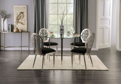 Furniture of America - Cilegon Side Chair Set of 2 in White - FOA3746SC-2PK View 3