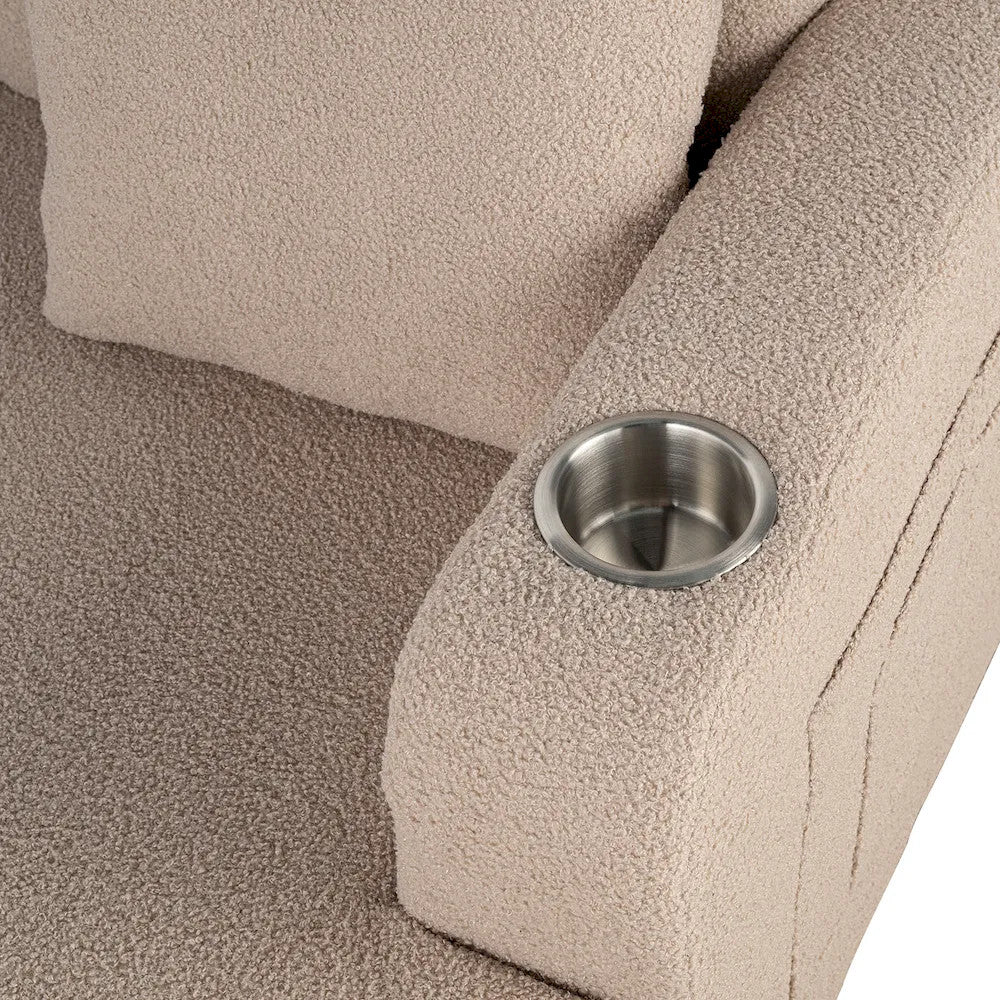 Furniture of America - Cinderford - Sofa, Beige - SL6936BG-SF-PK view 3