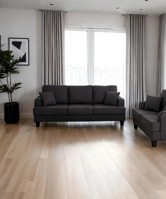 Furniture of America - Cinderford - Sofa, Dark Gray - SL6936DG-SF-PK view 1