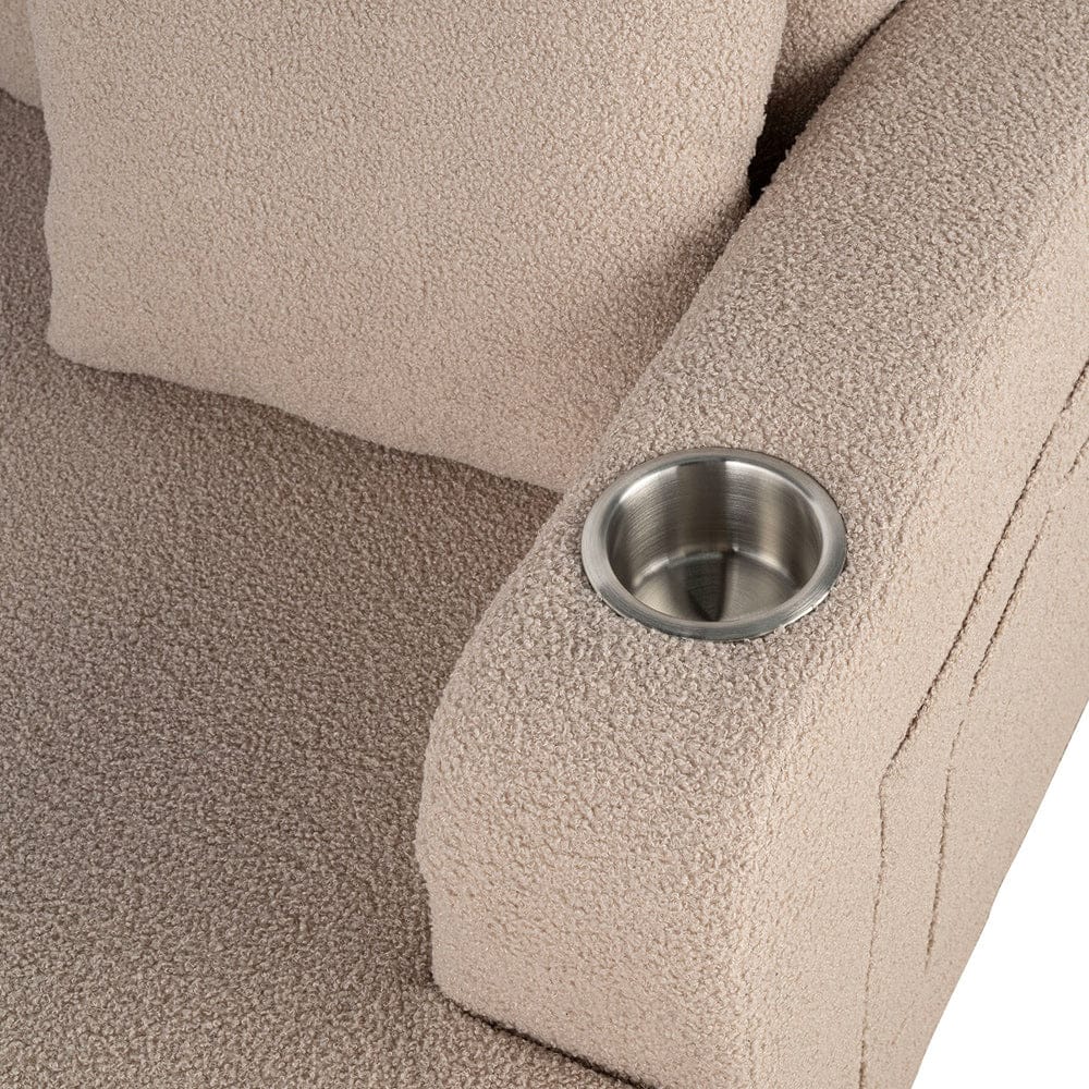 Furniture of America - Cinderford Sofa + Loveseat - SL6936BG-2PC View 2