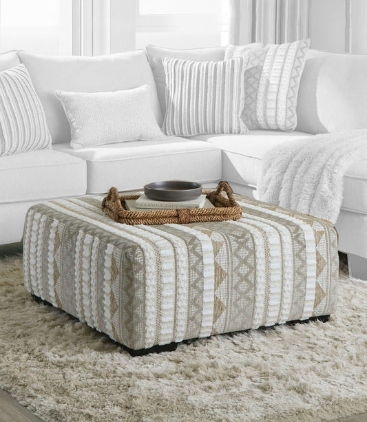 Furniture of America - Clapham Ottoman in Beige/Ivory - SM5125-OT View 1
