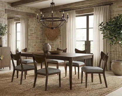 Furniture of America - Clarksburg - 7 Pc. Dining Table Set - Walnut - FM39018WN-T-7PC view 1