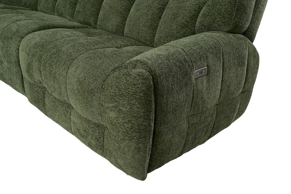 Furniture of America - Clemens - Power Sectional, Jade Green - CM9936GR-SECT-PM view 4