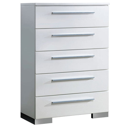Furniture of America - Clementine Chest in Glossy White - CM7201C View 1