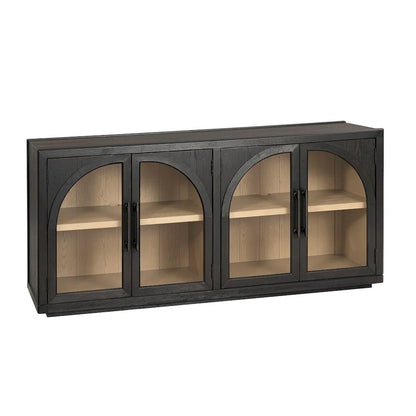 Furniture of America - Clements - Sideboard - Black - FM-AC8030BK view 2