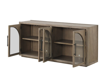 Furniture of America - Clements Sideboard in Oak - FM3411AK-SV View 1