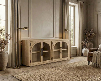 Furniture of America - Clements - Sideboard - Natural - FM-AC8030NT view 1