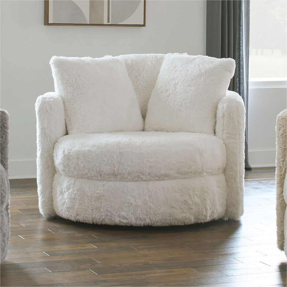 Furniture of America - Cochrane Chair in White - SM5121-CH View 1