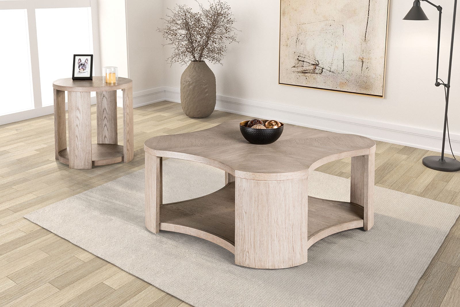 Furniture of America - Conisbrough Cocktail Table in Modern - FM49004AK-C View 2