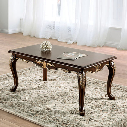 Furniture of America - Cookshire Coffee Table in Rich Tobacco - FM45004C View 1