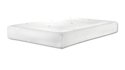 Furniture of America - Coreopsis 10" Queen Memory Foam Wave Comfort (Roll-In-A-Box) in White - DM610-Q View 1