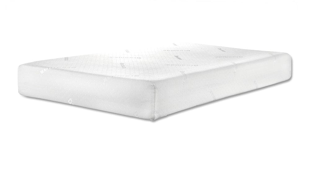 Furniture of America - Coreopsis 10" Twin Memory Foam Wave Comfort (Roll-In-A-Box) in White - DM610-T View 1