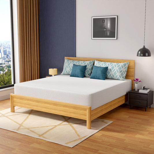 Furniture of America - Coreopsis 12" E.King Memory Foam Wave Comfort (Roll-In-A-Box) in White - DM612-EK View 2