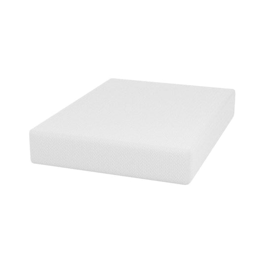 Furniture of America - Coreopsis 12" Twin Memory Foam Wave Comfort (Roll-In-A-Box) in White - DM612-T View 1