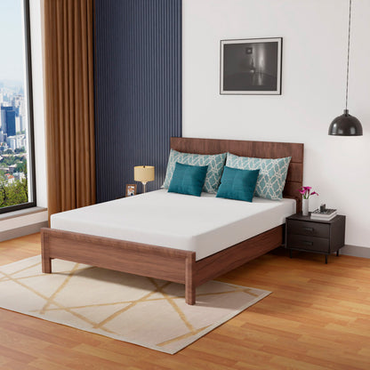 Furniture of America - Coreopsis 8" Queen Memory Foam Wave Comfort (Roll-In-A-Box) in White - DM608-Q View 3